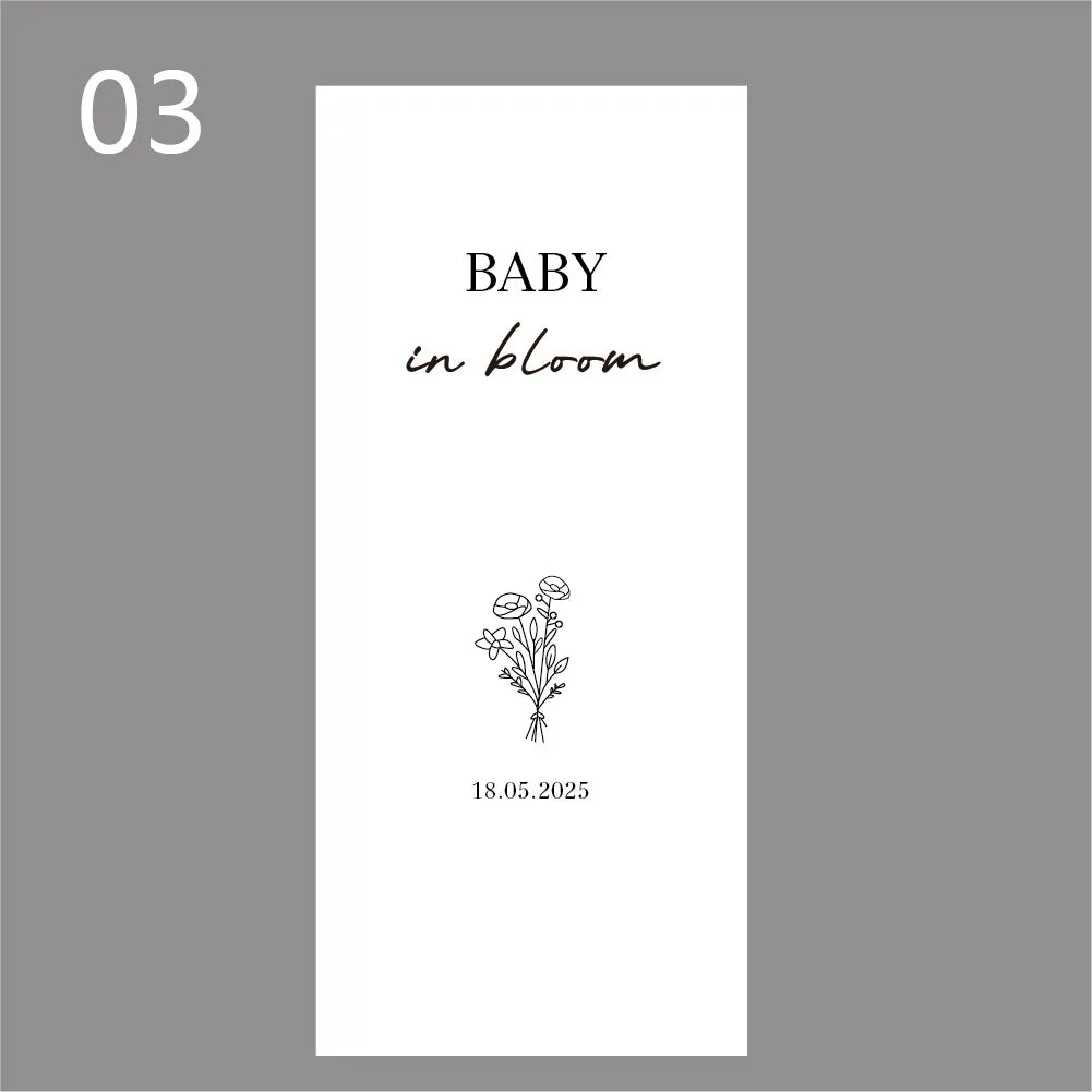 Baby Blooming Welcome to the Baby Shower Sign, Fabric Baby Shower Welcome Sign, Custom Party Sign, Baby Shower Banner, Party Banner