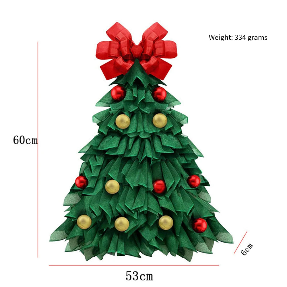 FZCSPEED Christmas Wreath for Front Door Christmas Collection Wreaths Artificial Festival Decor for Indoor Outdoor Wall Window