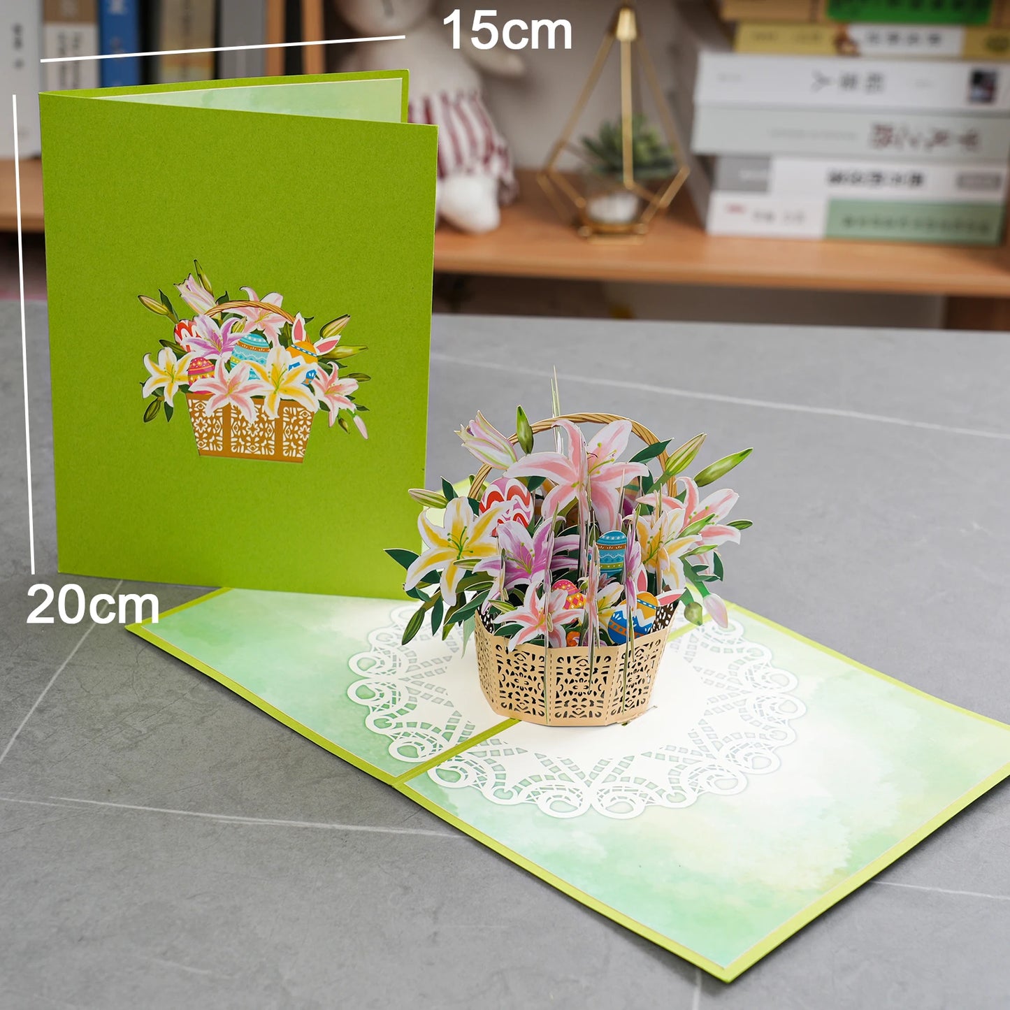 Magic Ants Pop Up Flower Card Flora 3D Greeting Card