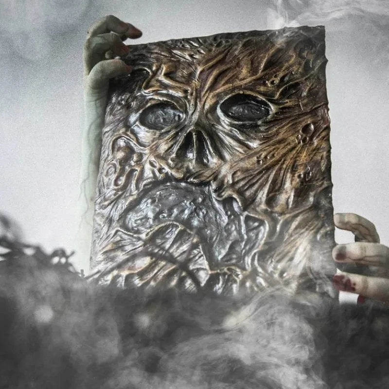 Necronomicon Dark Magic Book 3D Demon Evil Dead Summon Notebook Decoration Horror Movie Prop Collection Gift Halloween Decor