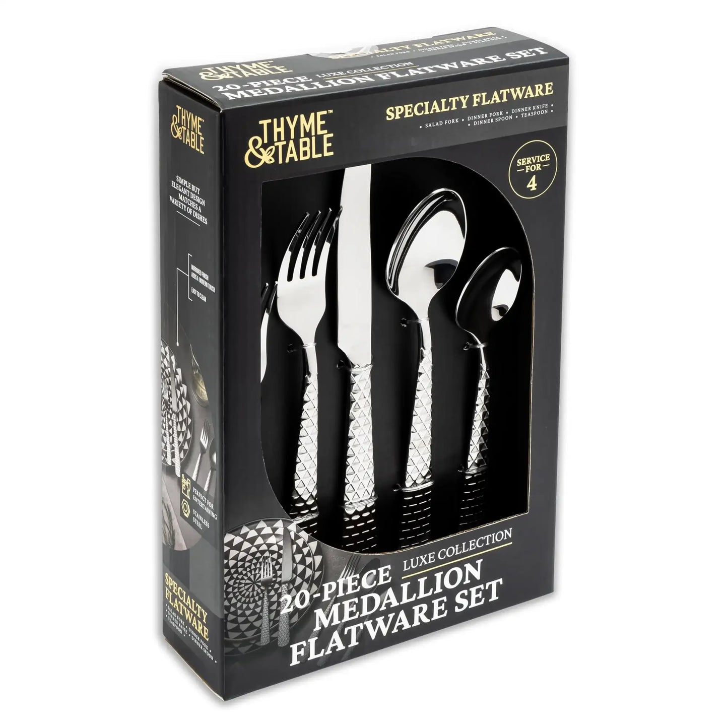 Hign Concerned Chemical Stainless Steel Cutlery Set
