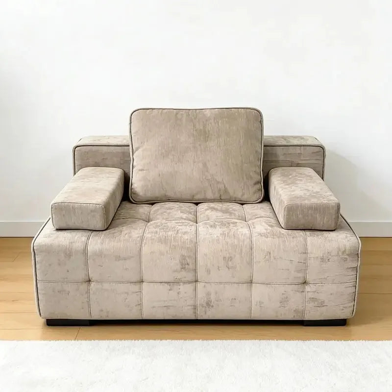Oein Modern Fabric Sofa Armchair For Living Room Lounge