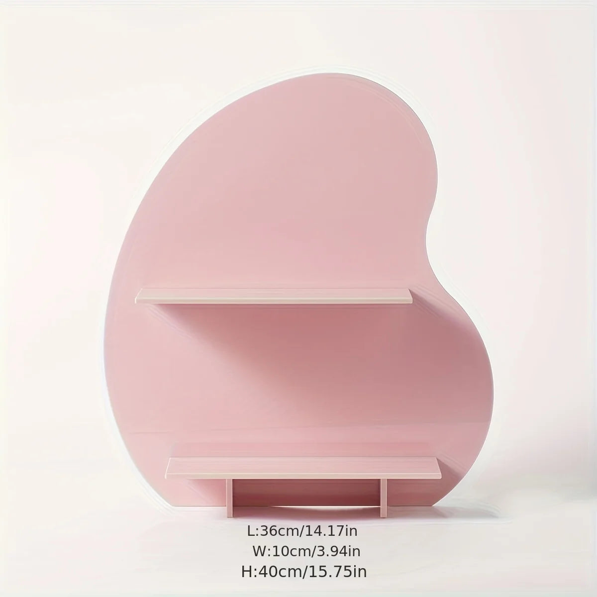 2-Layer Acrylic Storage Rack,Multi-Purpose Display Holder for Cosmetics,Perfume, Crafts. Durable,Space-Saving & Easy to Assemble