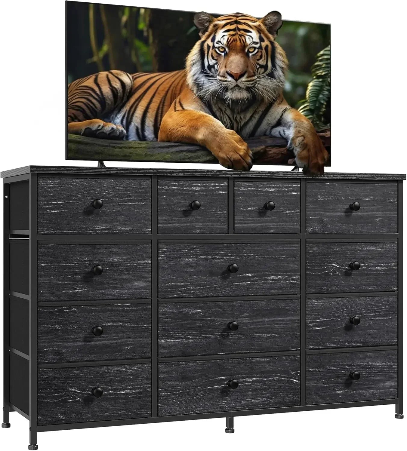 Bedroom Dresser With 13 Drawers Modern Storage Chest