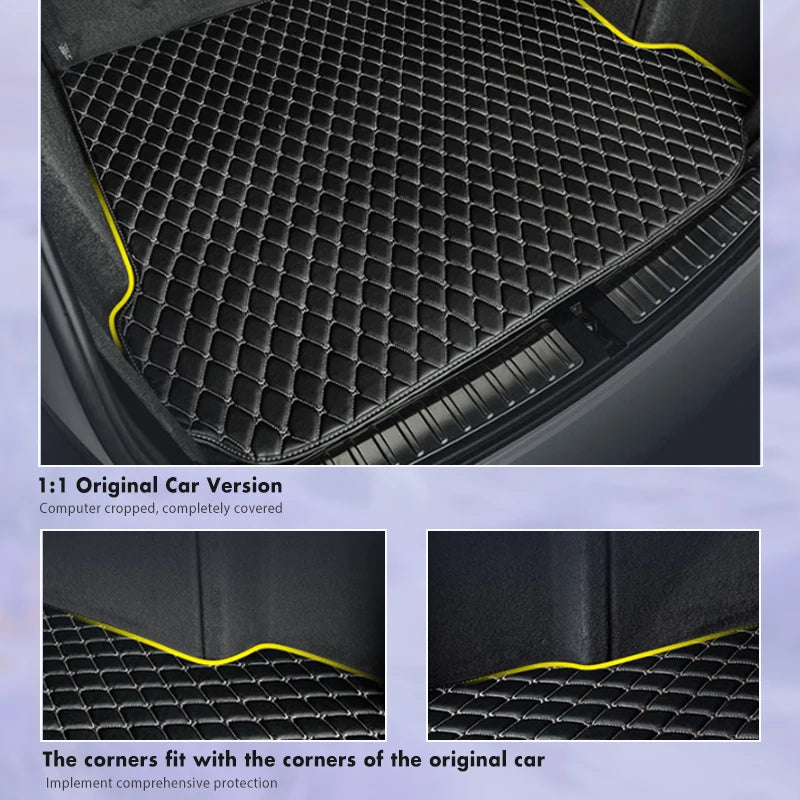 Trunk Carpets Car Mats For Chery OMODA 5 2022 2023 2024 Auto Accessories Covers Automobiles Waterproof Rear Back Rugs Products