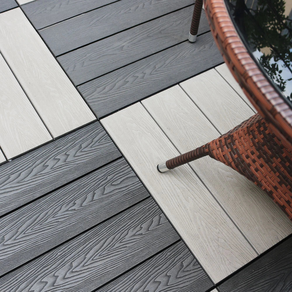 Resort slip Resistant Wpc Composite Wood Deck Flooring