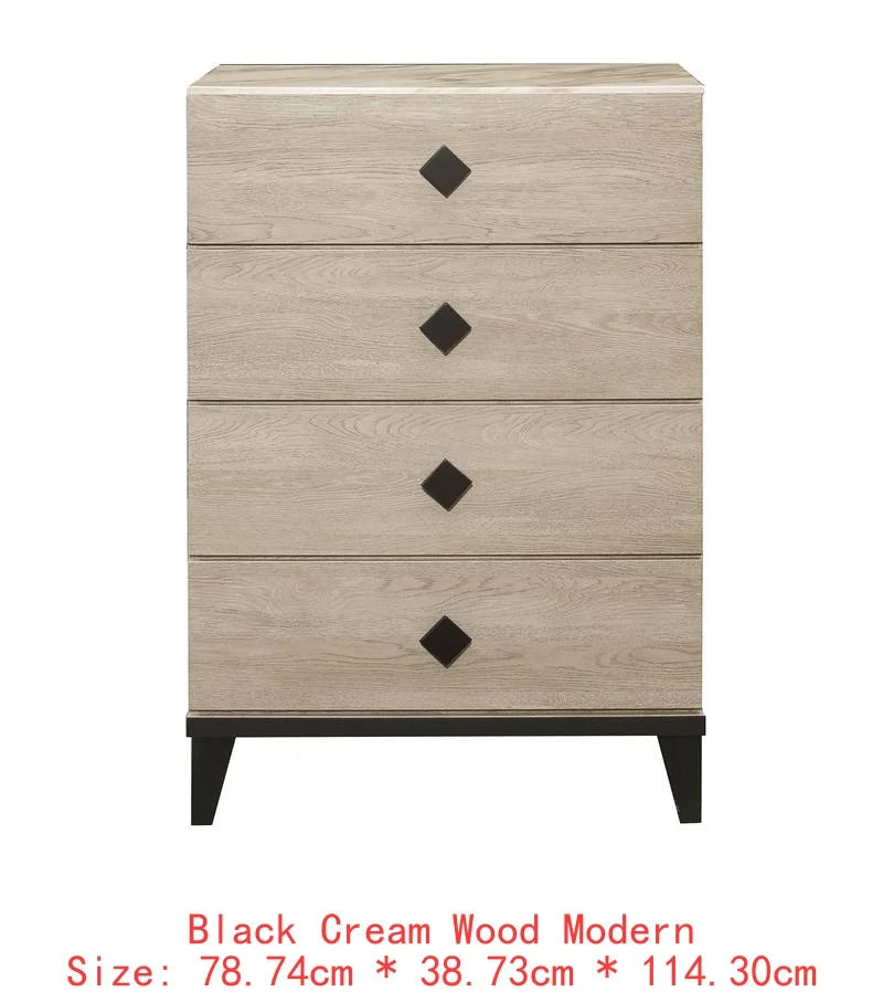 Contemporary Bed Frame With V Design Headboard In Rubberwood Construction