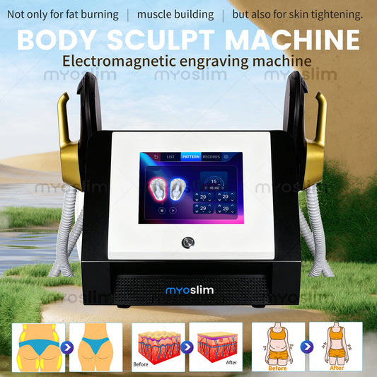 EMS Neo 6500W Portable Electromagnetic Body Slimming Muscle Stimulate Fat Removal Body Slimming Build Muscle EMS Machine 200HZ