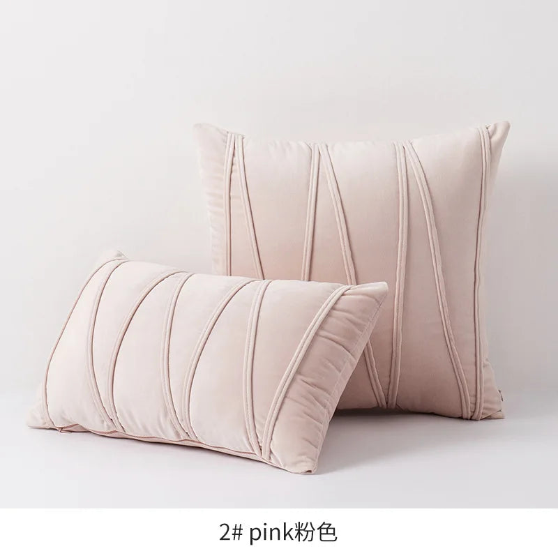 Velvet Fall Pillow Covers Mustard Yellow Throw Pillow Covers Decorative Pillow Covers Cushion Case Cozy Modern Fall Decor Pillow
