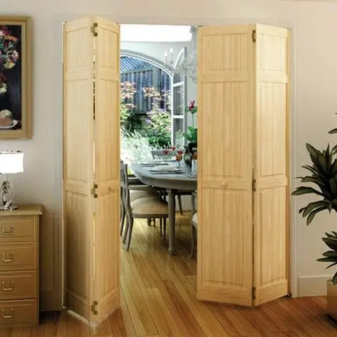 BestsellerCloset Door, Bi-fold, 6-Panel Style Solid Wood (80x24)