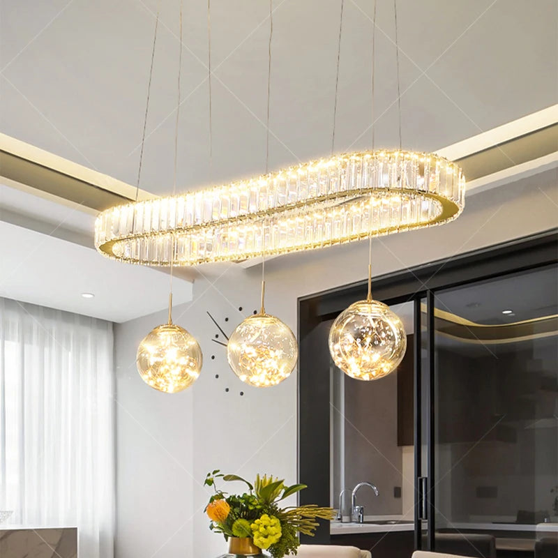 Modern dine dining room Pendant lights indoor lighting Ceiling lamp hanging light led Chandeliers for living room indoor lightin