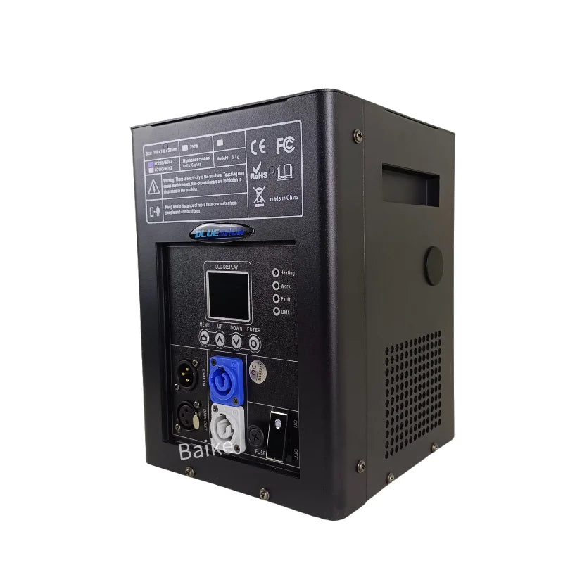 2PCS 750W Cold Sparks Machine 1 Flight Case Sparkler Wedding Indoor Outdoor Fireworks DJ Remote DMX Controller Home Party
