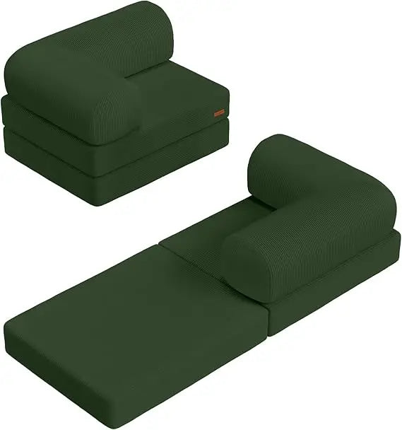 RBXC Adjustable Sofa Bed For Adults 2 In 1 Sleeper Chair