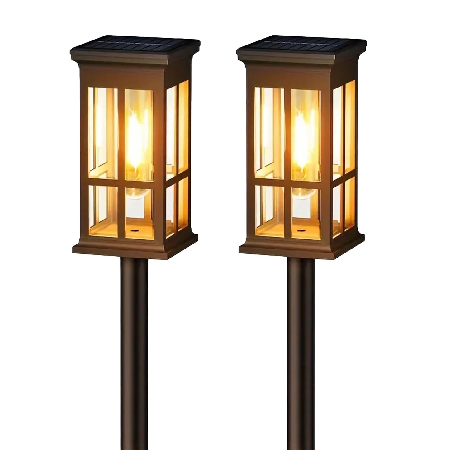 KPSTEK Solar Pathway Lights LED Outdoor Garden Lighting