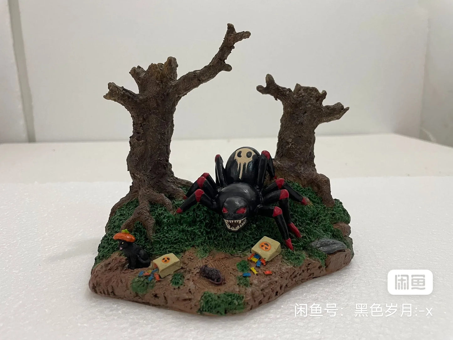 Halloween Decor Creative Halloween Scene Resin Ornaments Ghost Taking Pictures Figurine Garden Ornaments Home Decor Accessories