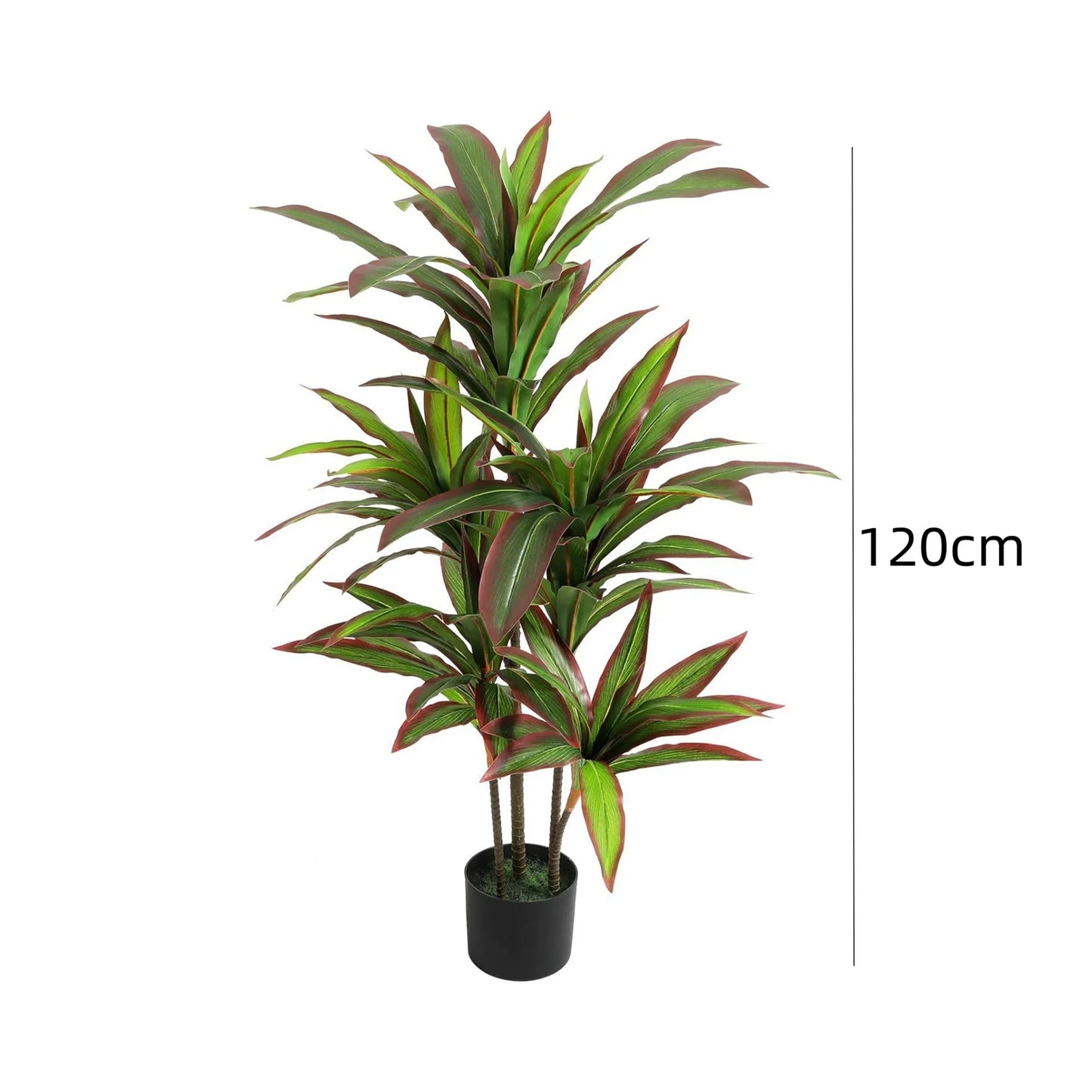 Artificial Dracaena Indoor Plant 120cm Tall with Branches