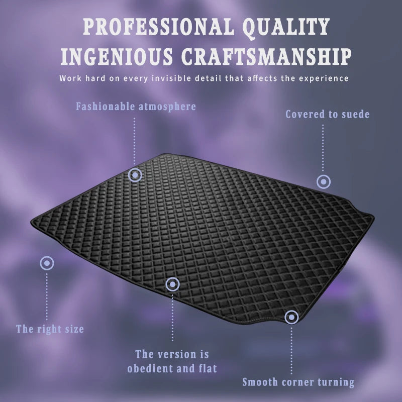 Trunk Carpets Car Mats For Chery OMODA 5 2022 2023 2024 Auto Accessories Covers Automobiles Waterproof Rear Back Rugs Products