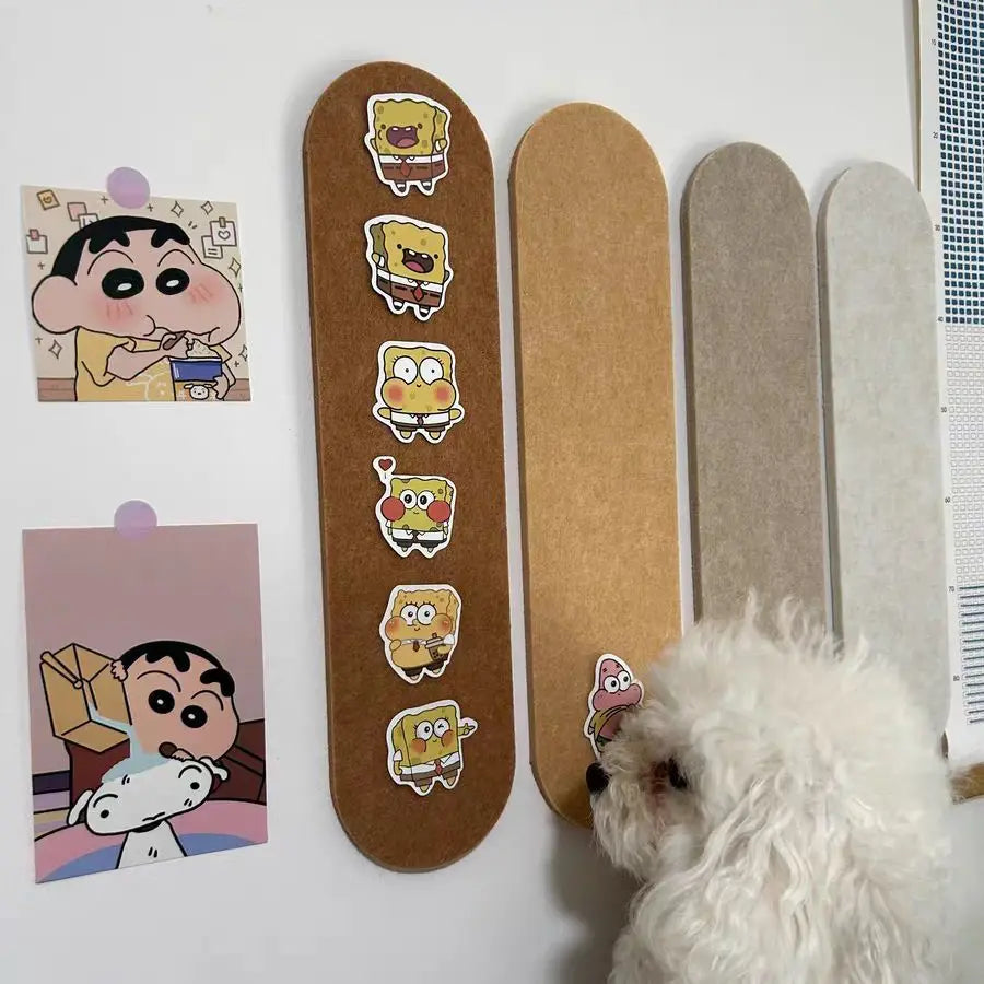 Spanish Style Wall Decorative Felt Felt Board Long Strip Photo Display Wall Stickers Dorm Room Cover Board Universal Board