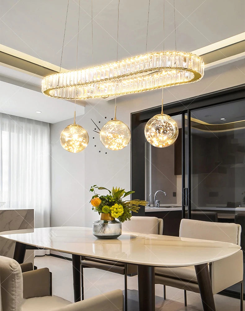Modern dine dining room Pendant lights indoor lighting Ceiling lamp hanging light led Chandeliers for living room indoor lightin