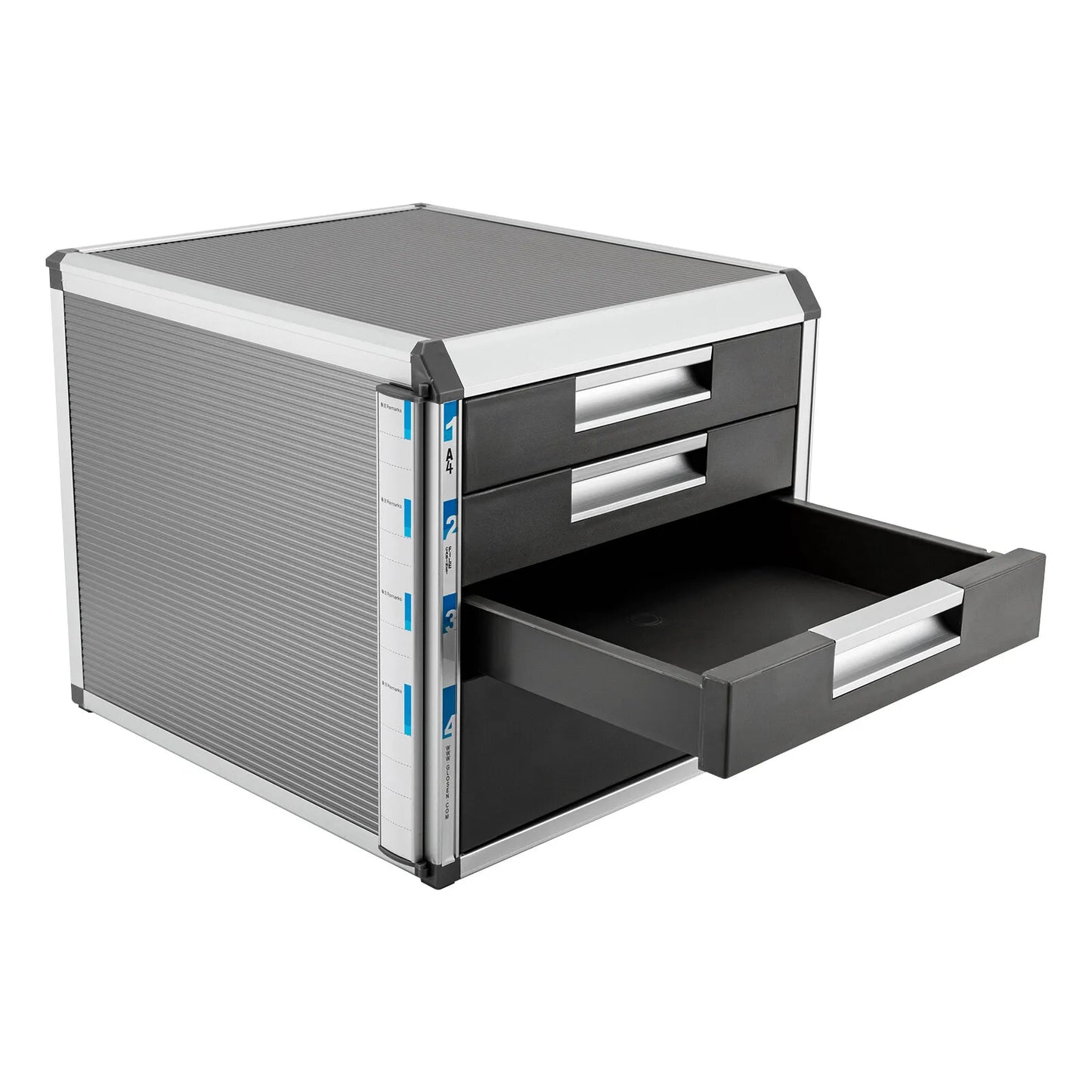 Locking Drawer Cabinet Desk Organizer - Home Office Desktop File Storage Box??