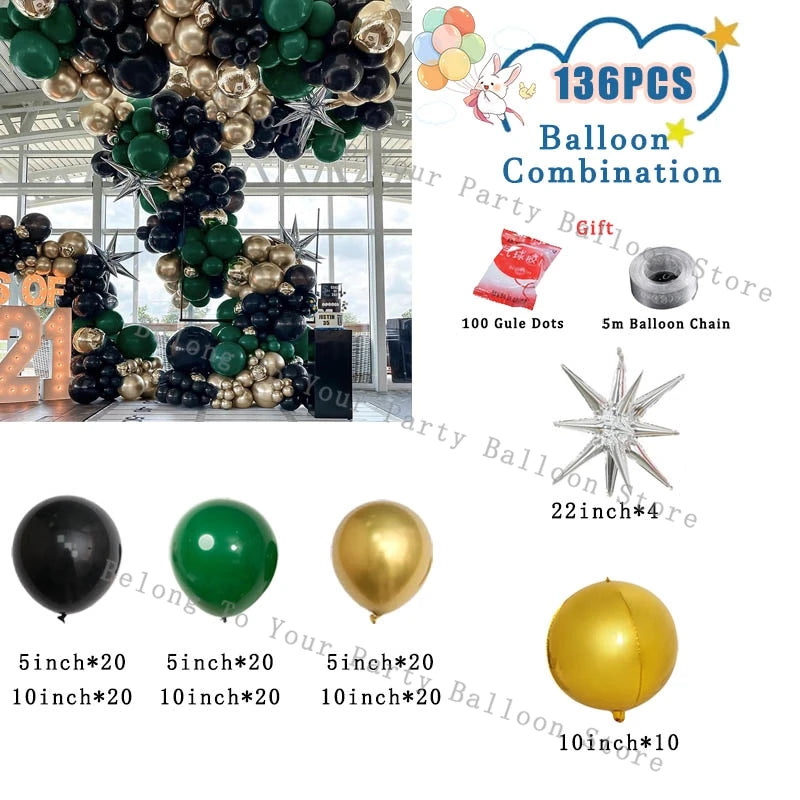 Balloon Garland Arch Kit For Wedding And Birthday Party Decoration