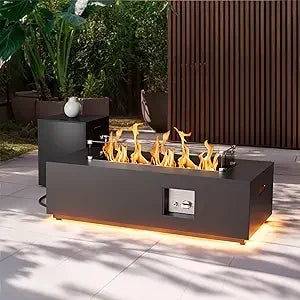 Outdoor Propane Fire Pit Table 50000 BTU Patio Unit