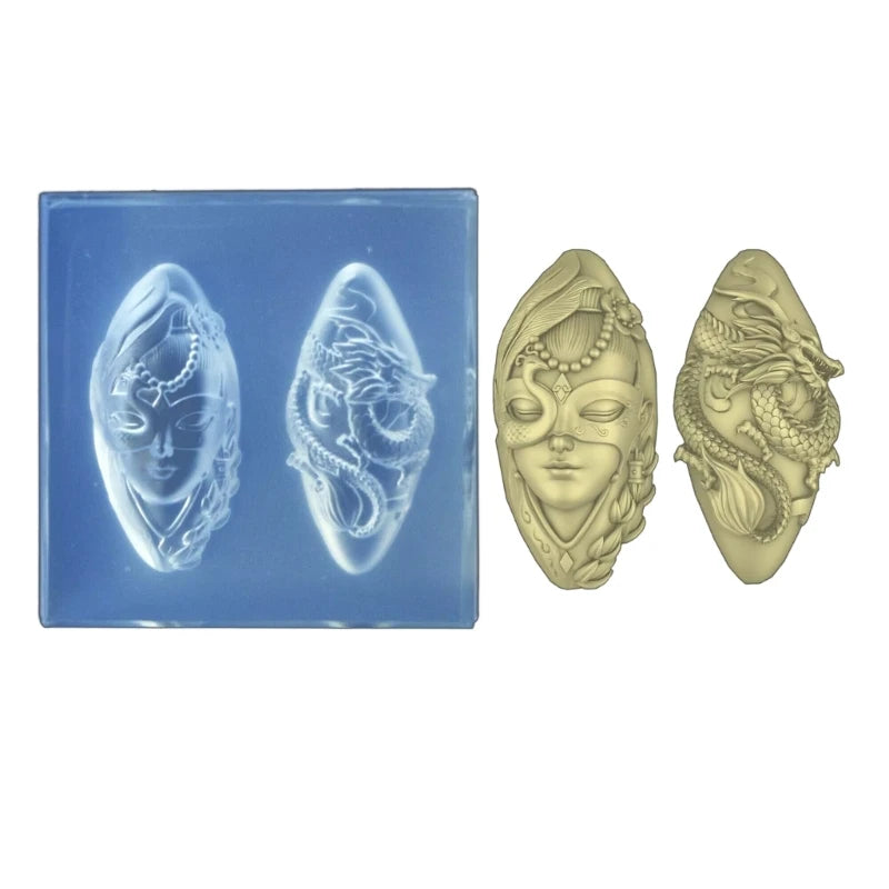 Butterfly- Embossing Silicone Mold Nail Art Carving Mold Suitable for Diy Nail Art Decor Supplies Nail Template Tool