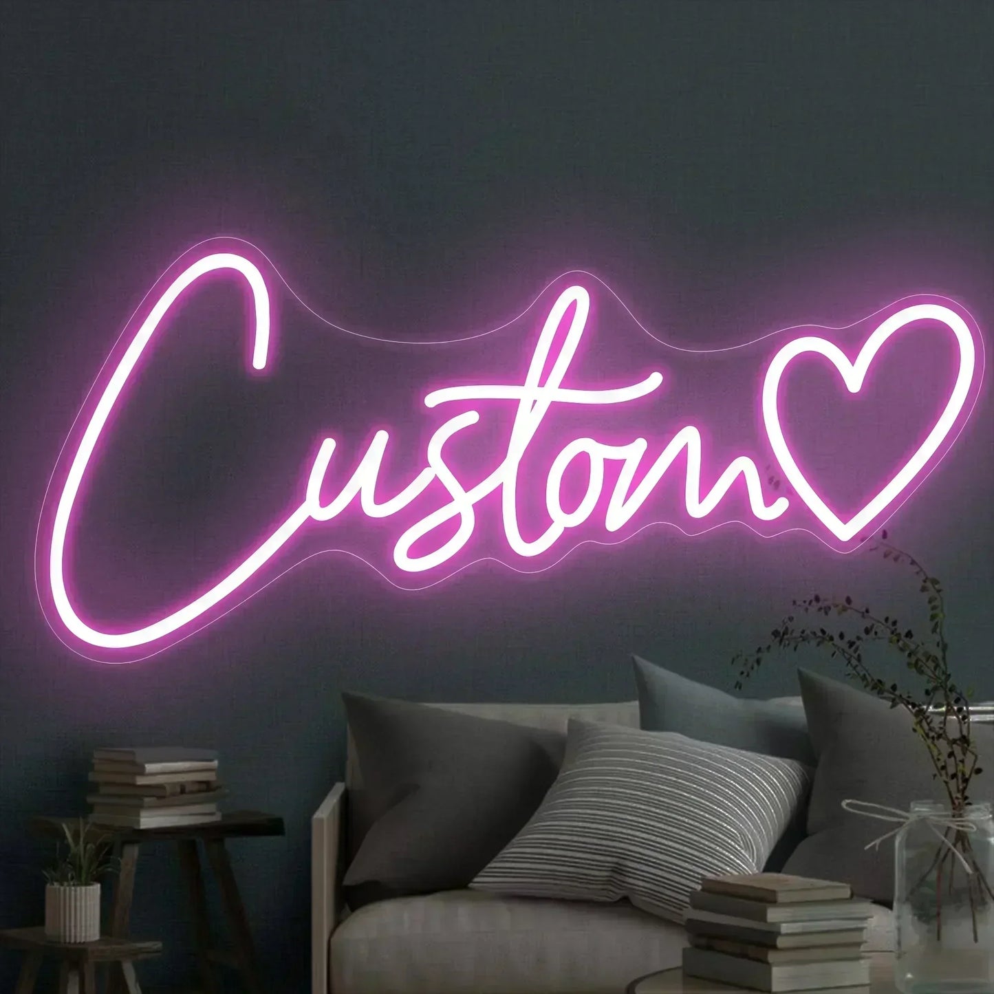 Custom Neon Sign, Custom Neon Light, Name Sign, Room Decor, Girl Bedroom Dormitory Wall Art Decor, Personalized Gifts for Her