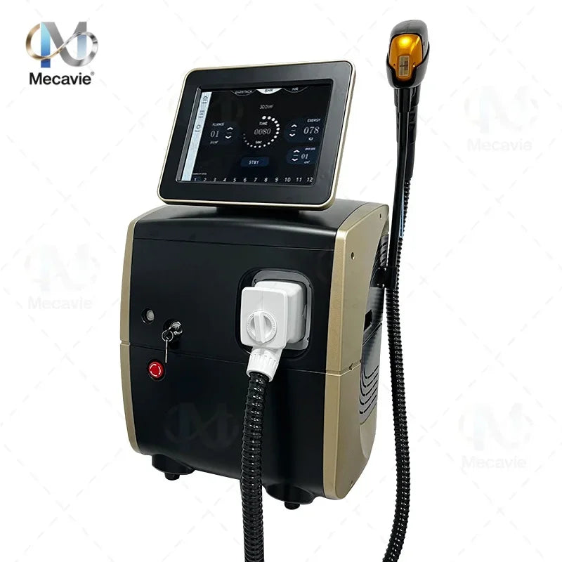 Completely Upgraded 808nm Diode Ice Titanium Laser Body Hair Removal Machine 4 Waves Face Hair Remove for Salon Epilator Unisex