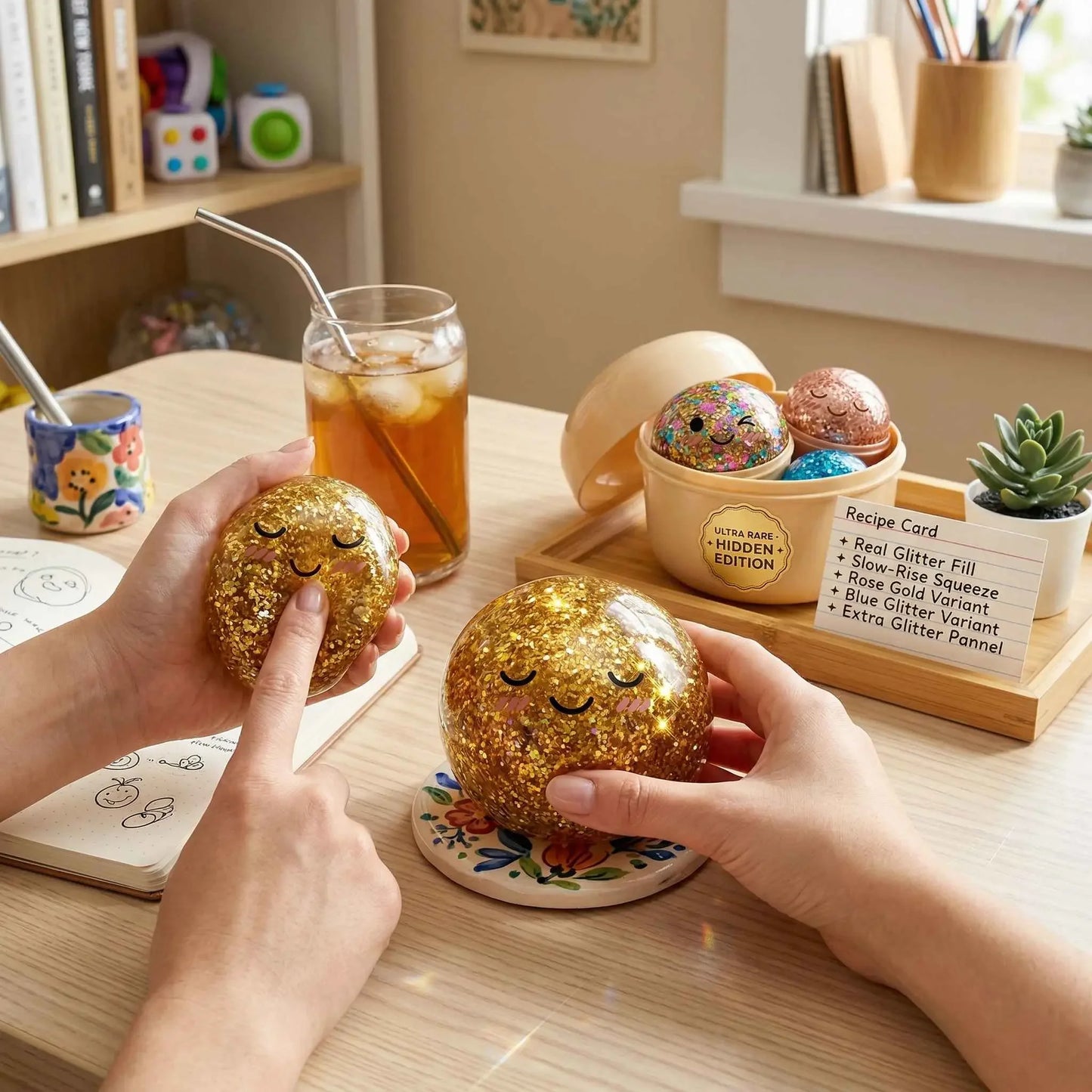 Viral Dumpling Squishy ULTRA RARE Gold Glitter Hidden Edition Dumpling Squishies Squishy Dumpling Slow Rise Stress Relief Soft.