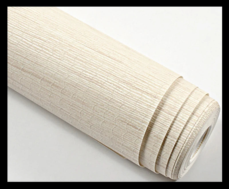 Modern Simple Solid Color Straw Linen Wallpaper Non-woven Grey Wall Paper Roll Living Room Bedroom TV Background Wall Home Decor