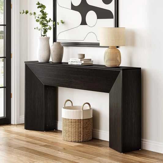 Little Tree Console Table Modern Hallway Foyer Living Room