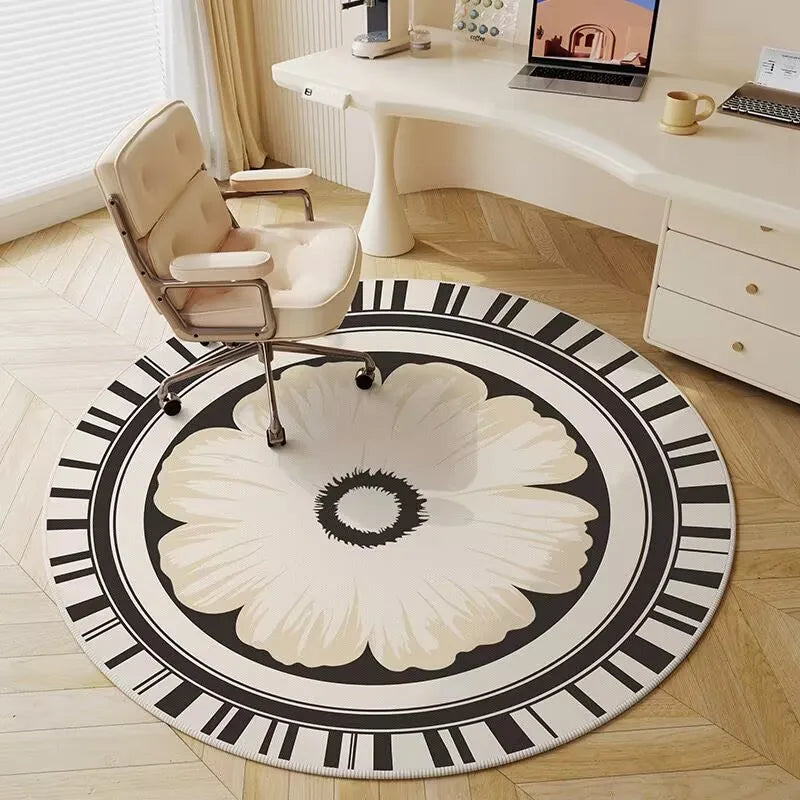 Non Slip Play Area Round Rug For Classroom And Home Decor