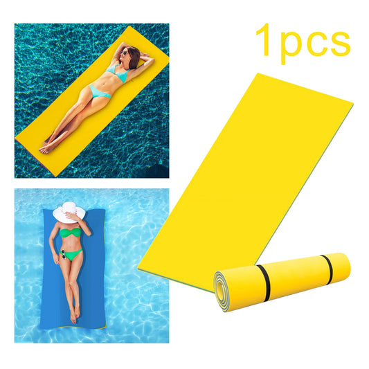 Floating Water Mat Pool Unsinkable Floats Mattress for Outdoor Boat Swimming Floating Pad Pool Adults Comfortable Float Mat