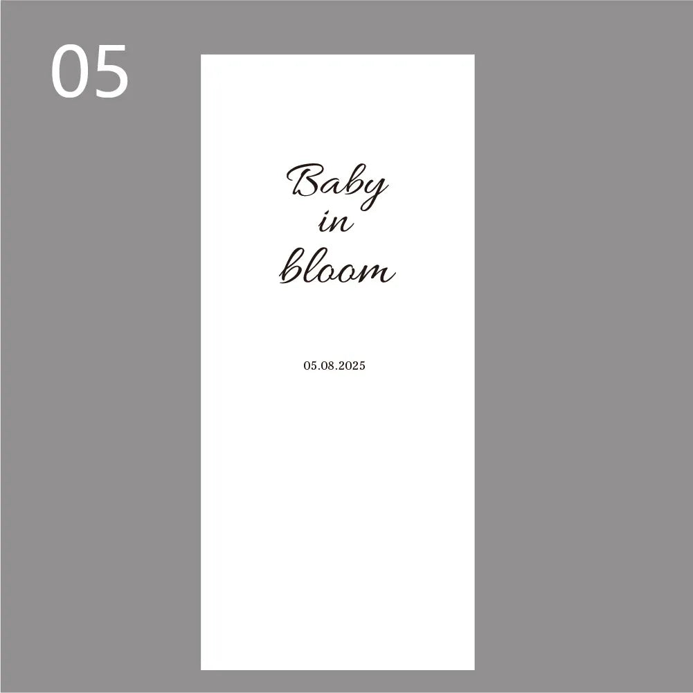 Baby Blooming Welcome to the Baby Shower Sign, Fabric Baby Shower Welcome Sign, Custom Party Sign, Baby Shower Banner, Party Banner