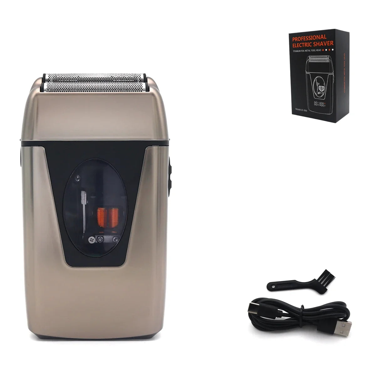 Mens Electric Shaver with 9200RPM Magnetic Levitation Motor and LCD Display Professional Barber Shaver for Barbershop