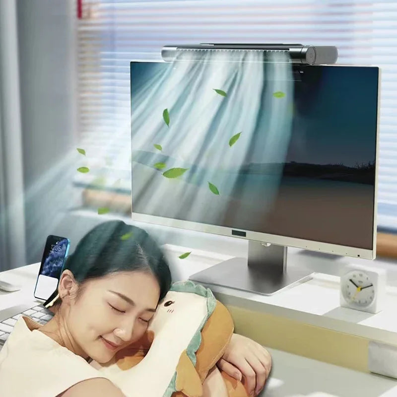 Xiaomi Portable Bed Fan Air Conditioner USB Rechargeable Low Noise