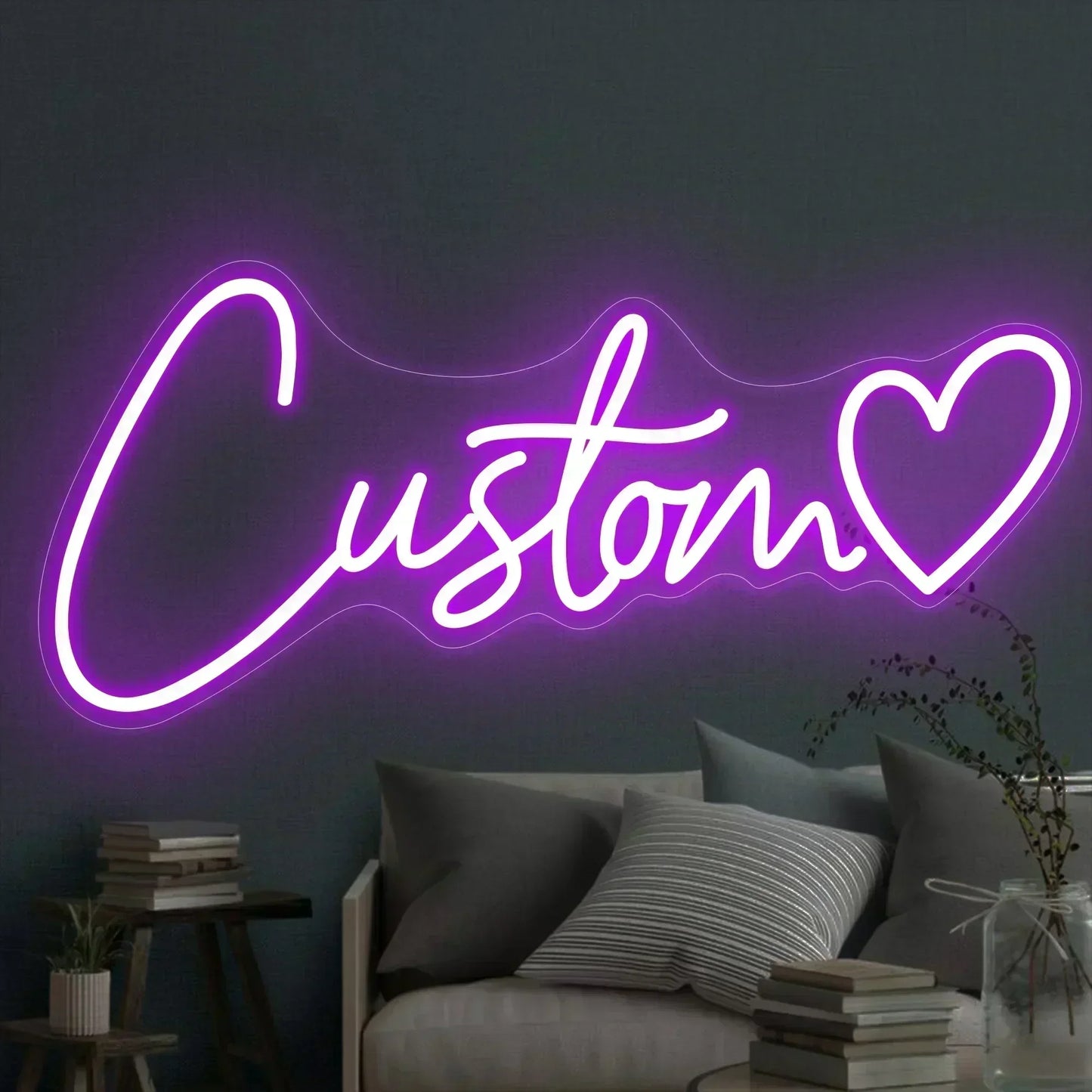 Custom Neon Sign, Custom Neon Light, Name Sign, Room Decor, Girl Bedroom Dormitory Wall Art Decor, Personalized Gifts for Her