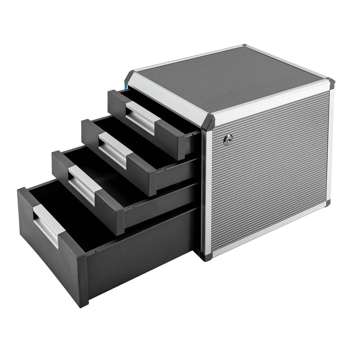 Locking Drawer Cabinet Desk Organizer - Home Office Desktop File Storage Box??