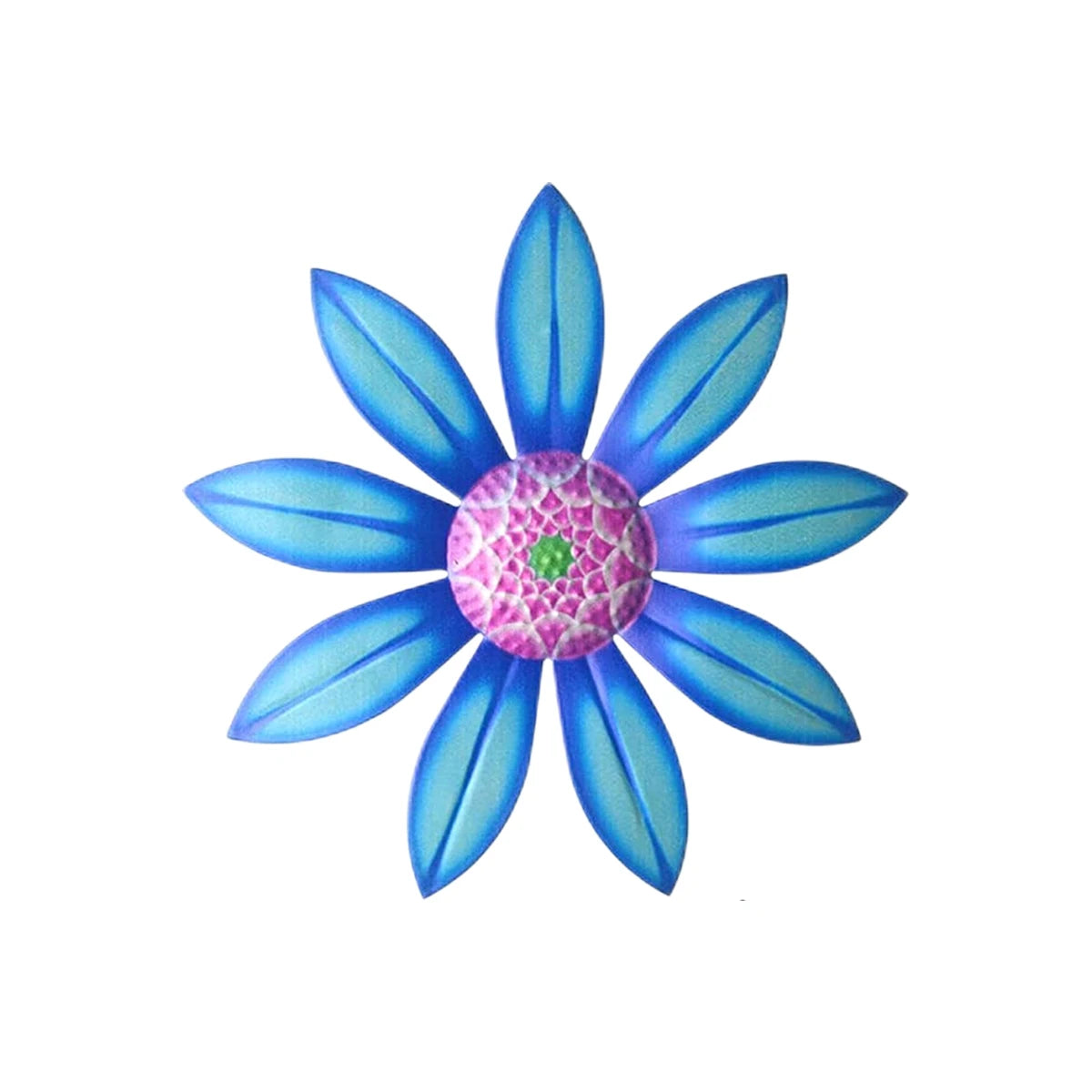 Sunflower Wall Art Decor: 6.5'' Metal Sunflower for Home Office, Garden, Patio, Wedding, Party, Fence, Wall Art, Wall Sculptures