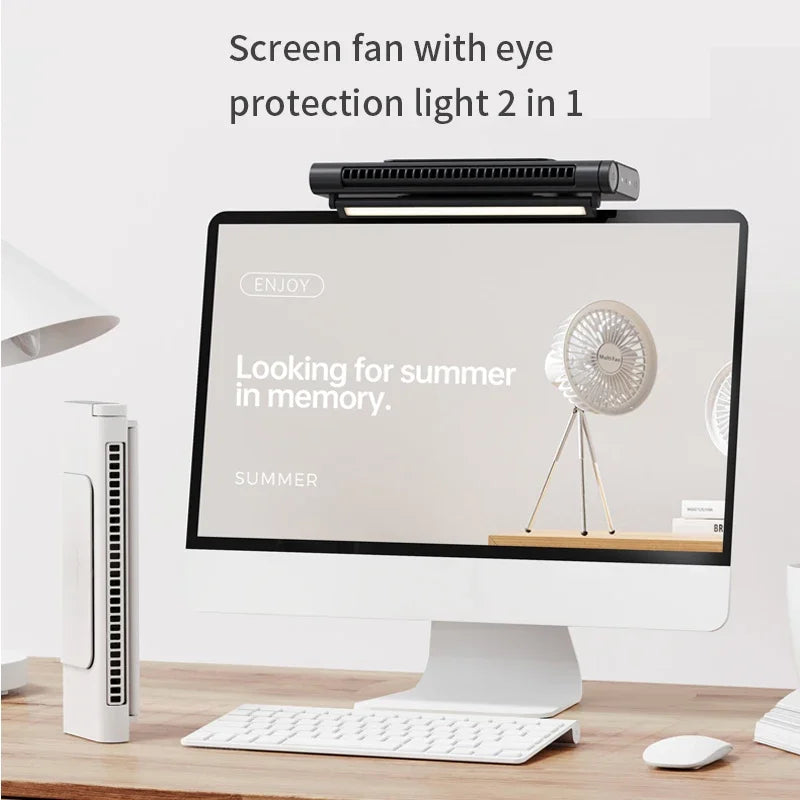 Xiaomi Portable Bed Fan Air Conditioner USB Rechargeable Low Noise