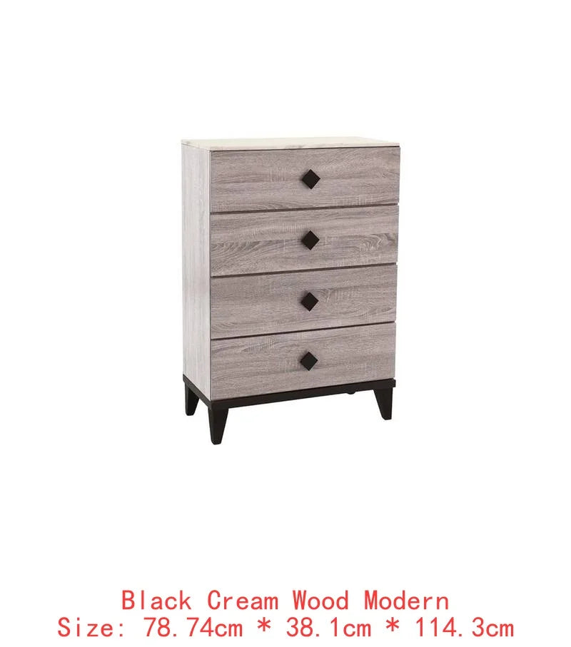 Contemporary Bed Frame With V Design Headboard And Rubberwood Construction