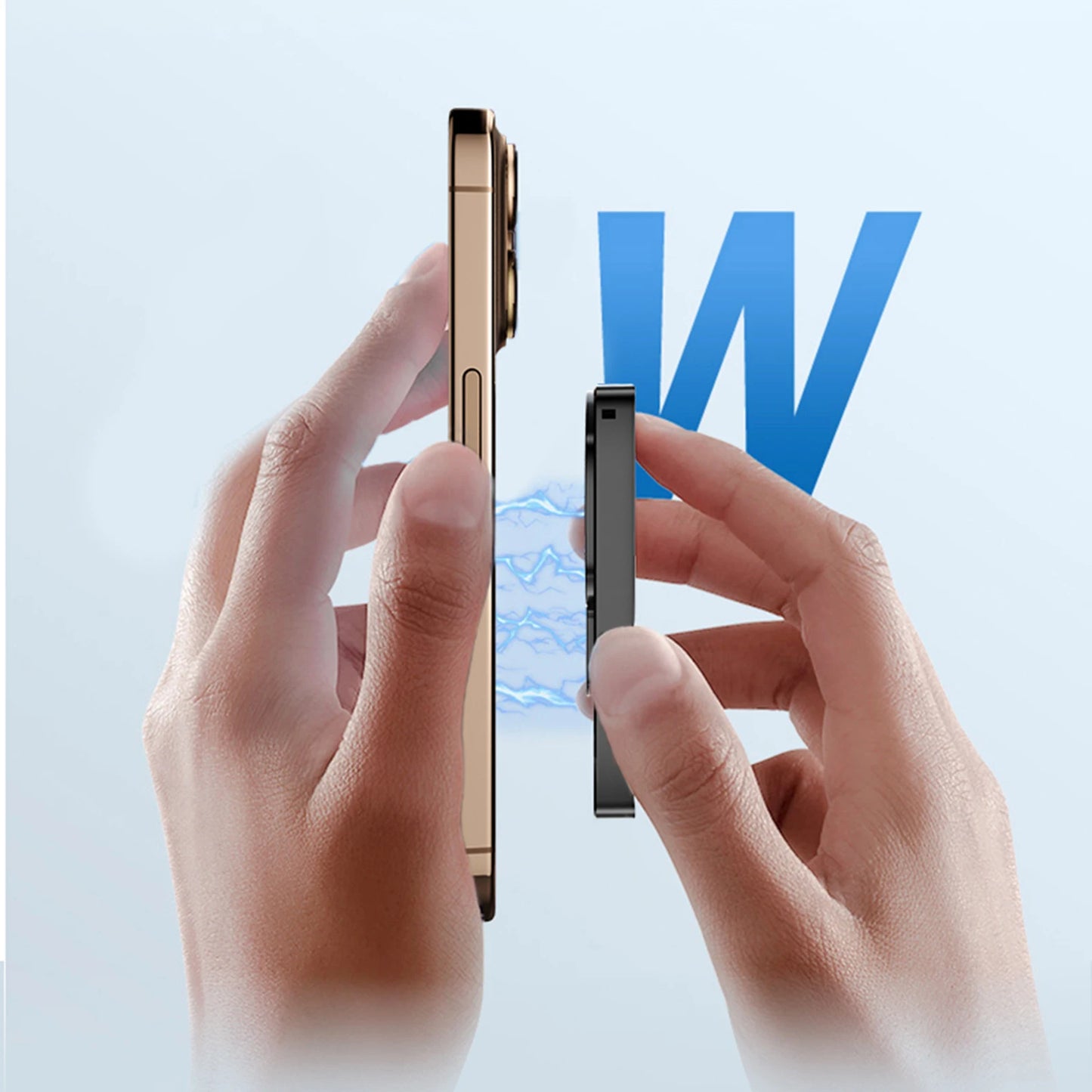 Smartphone Magnetic Monitor Screen Projector Phone Rear Camera Vlog Selfie for Live Stream Video Recording for Android iPhone