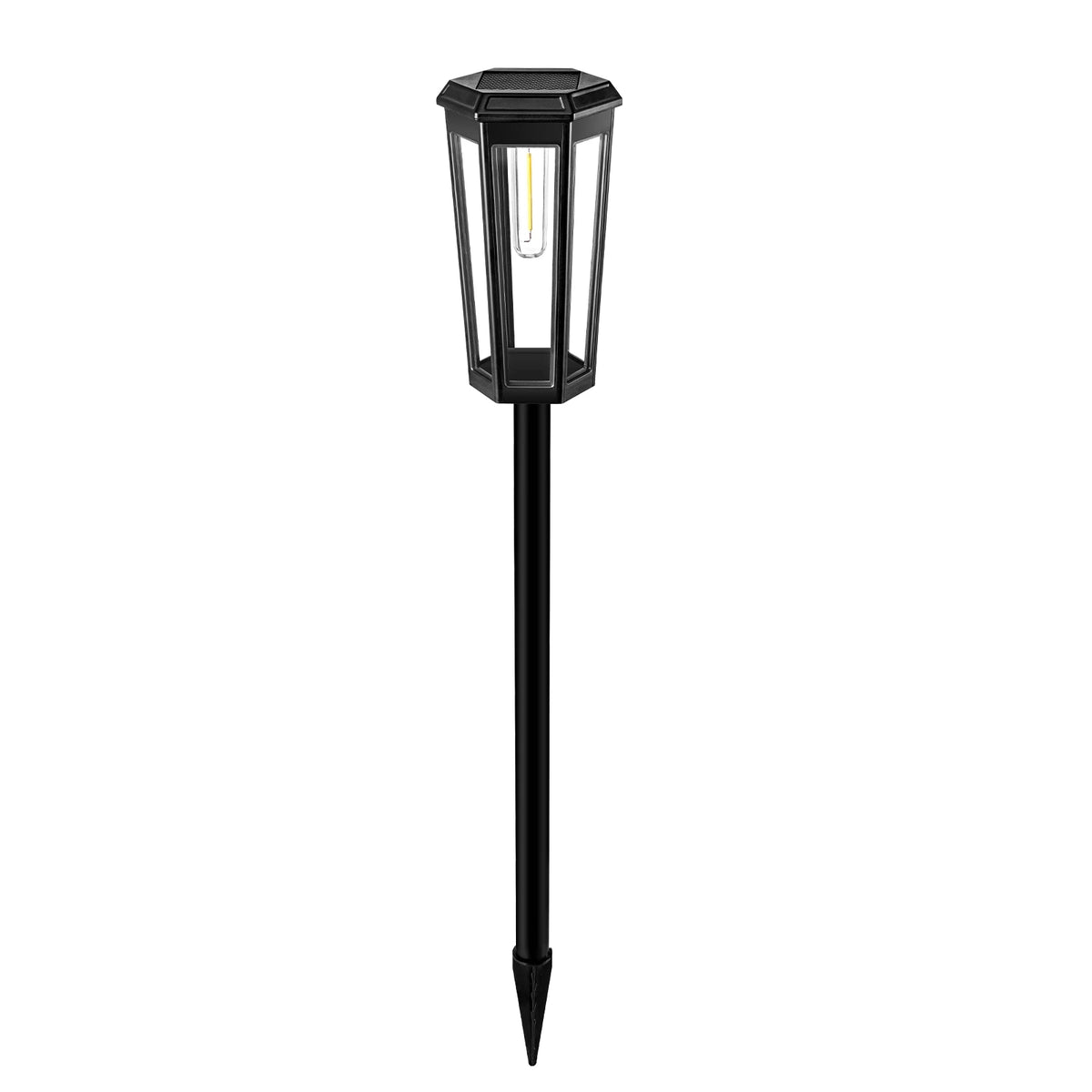 1/4/6 Pack Solar Pathway Lights Outdoor Solar Lights IP65 Waterproof Garden Lights Outdoor Landscape Lamps for Lawns Patio Yard
