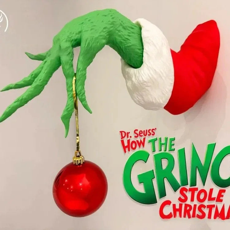 The Fairy Christmas Tree Is Decorated With Green Plush Toys Monster Arms Puppets And Fairy Christmas Trees To Decorate The Party
