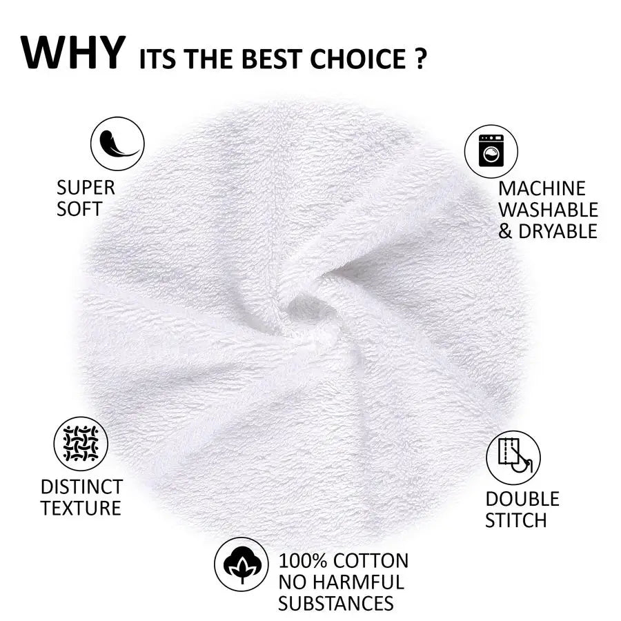 Soft amp High Absorbent Bath Towels 27x54 Cotton Turkish Bath Towel Set of 4 Daily Use 100 Cotton Towels for Bathroom, Gym amp M