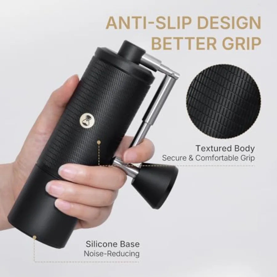 SHXI C5 Pro Manual Coffee Grinder With Foldable Handle