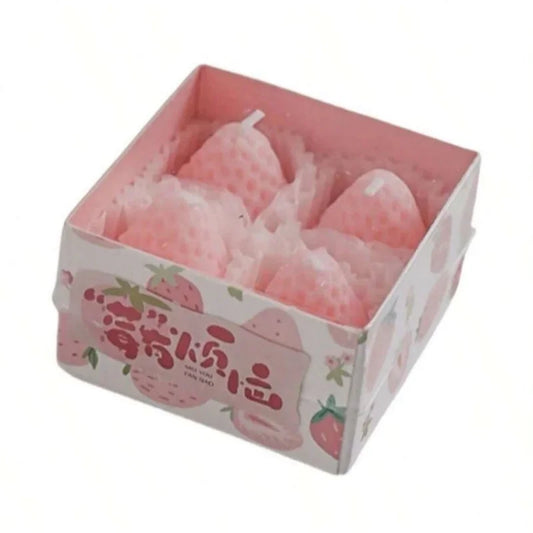 Cookie Shaped Scented Candles Gift Box Set Handmade Wax