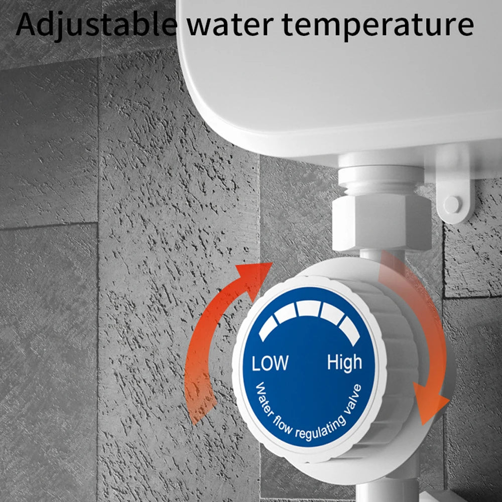 Bathroom Tankless Instant Water Heater LCD Display Unit