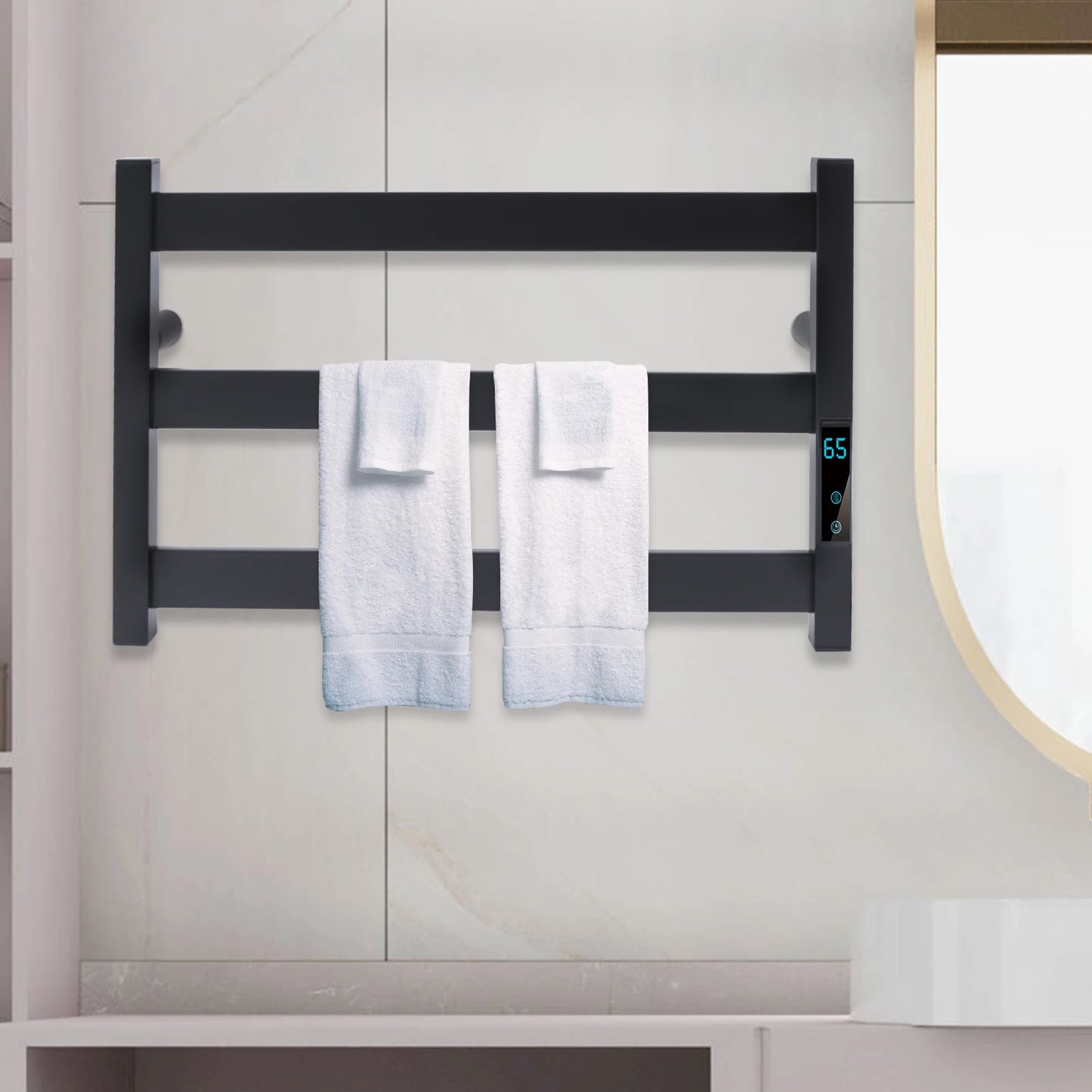 Electric Towel Warmer Stainless Steel Wall Mounted